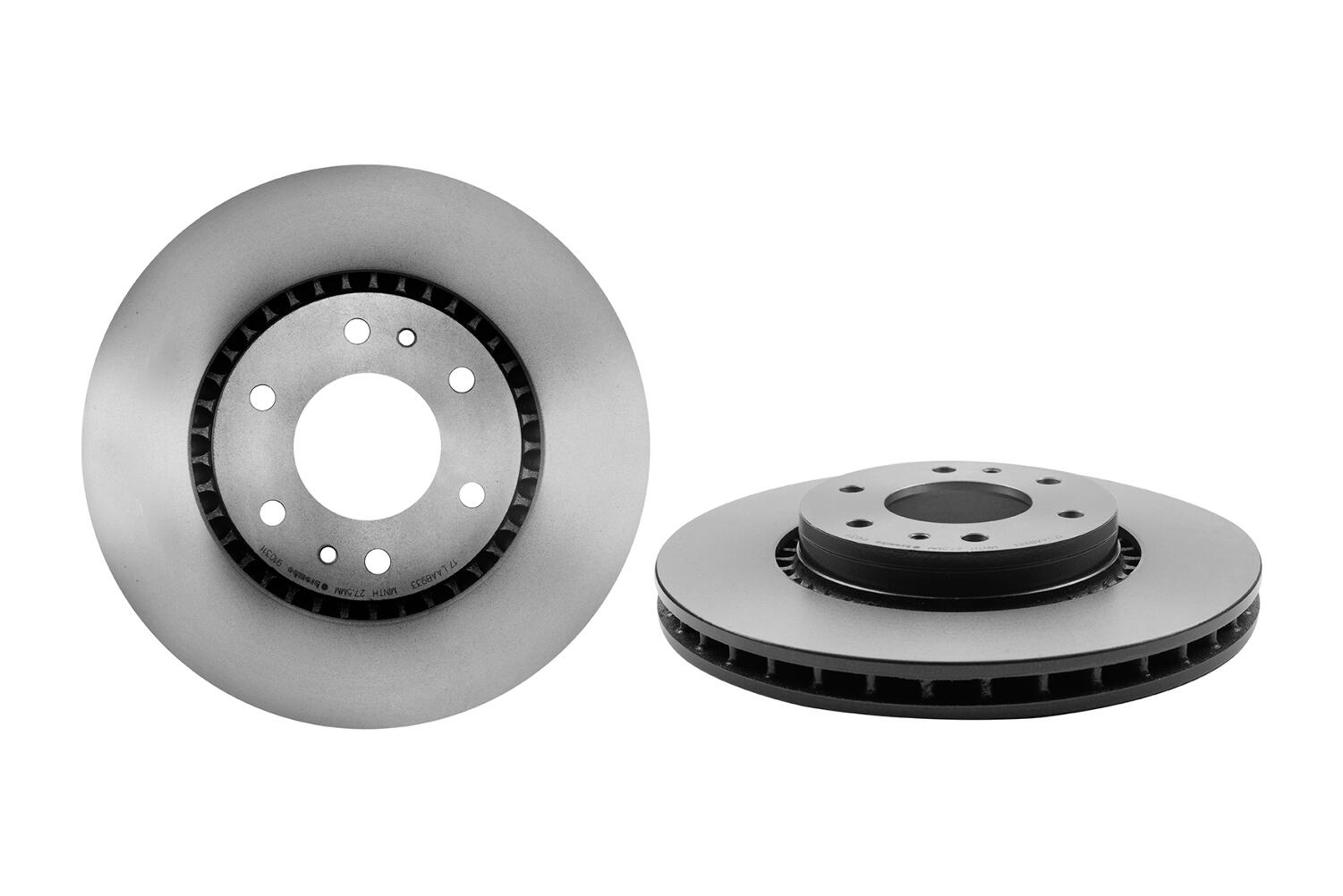 SAAB Brakes Kit - Pads & Rotors Front and Rear (325mm/325mm) (Ceramic) 89027184 - Brembo 3119564KIT